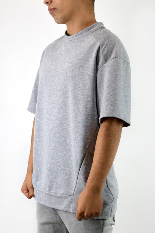 Reverse French Terry Tee-0