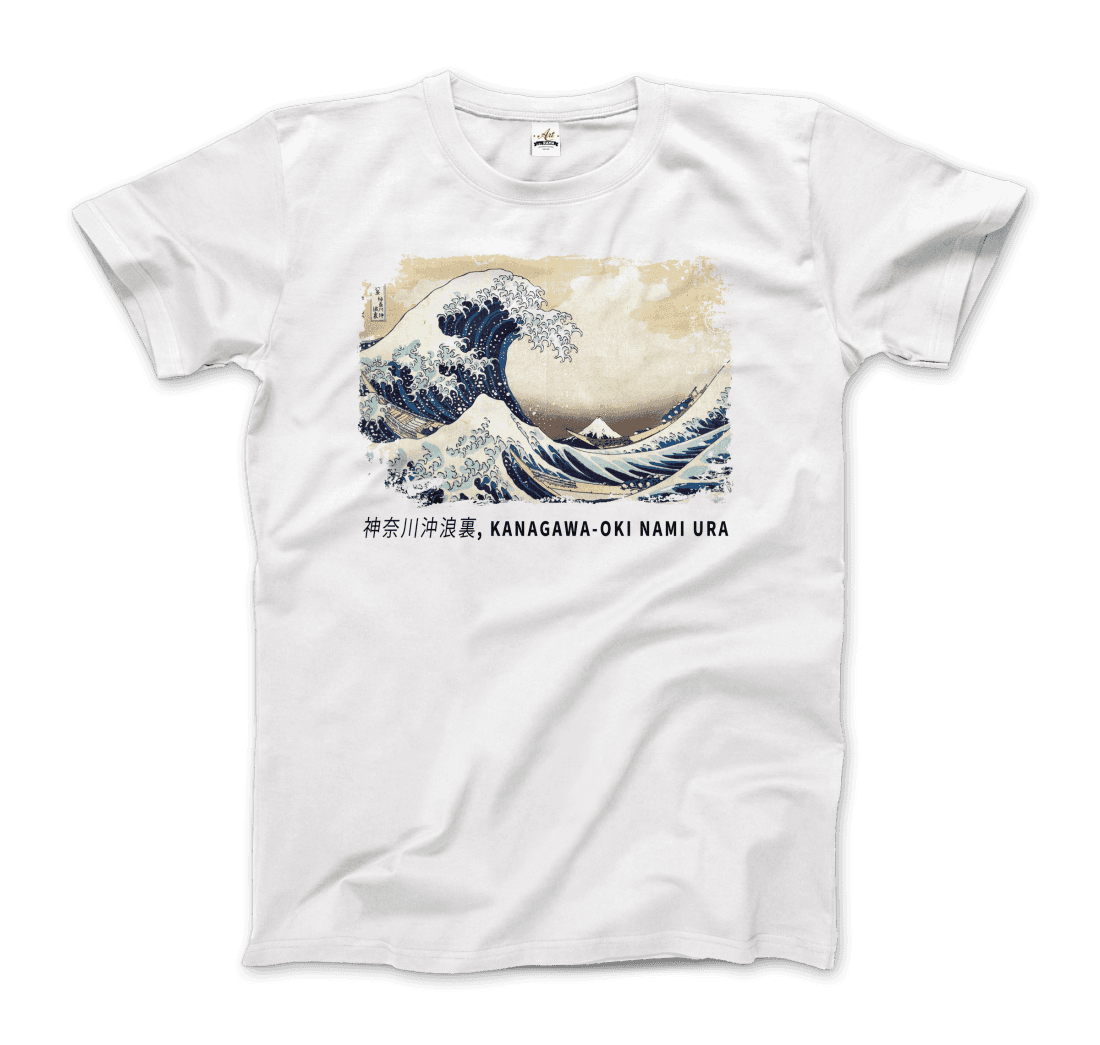 Hokusai - The Great Wave off Kanagawa Artwork T-Shirt-6
